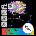 Aigostar - LED Outdoor String Lights 600xLED/8 Functions 30m IP44 Multicolor