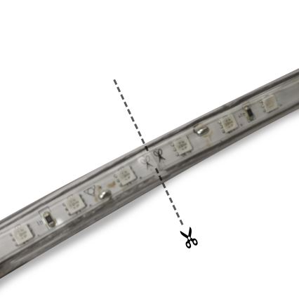 Aigostar - LED Outdoor strip 50m LED/350W/230V blue IP65