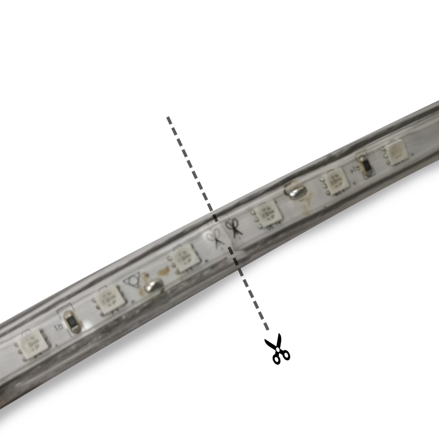 Aigostar - LED Outdoor strip 50m LED/350W/230V blue IP65