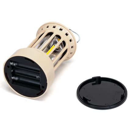 Aigostar - LED Portable camping lamp LED/3W/3xAA