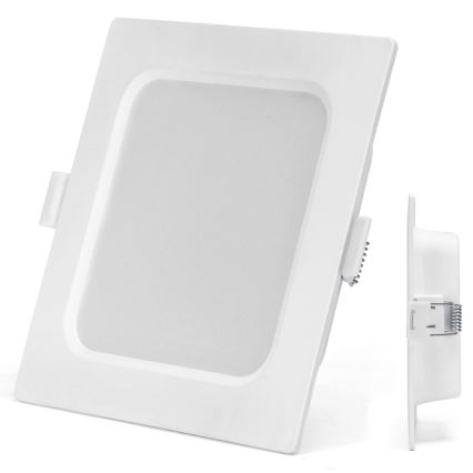 Aigostar - LED recessed ceiling light LED/6W/230V 6500K 12x12 cm white