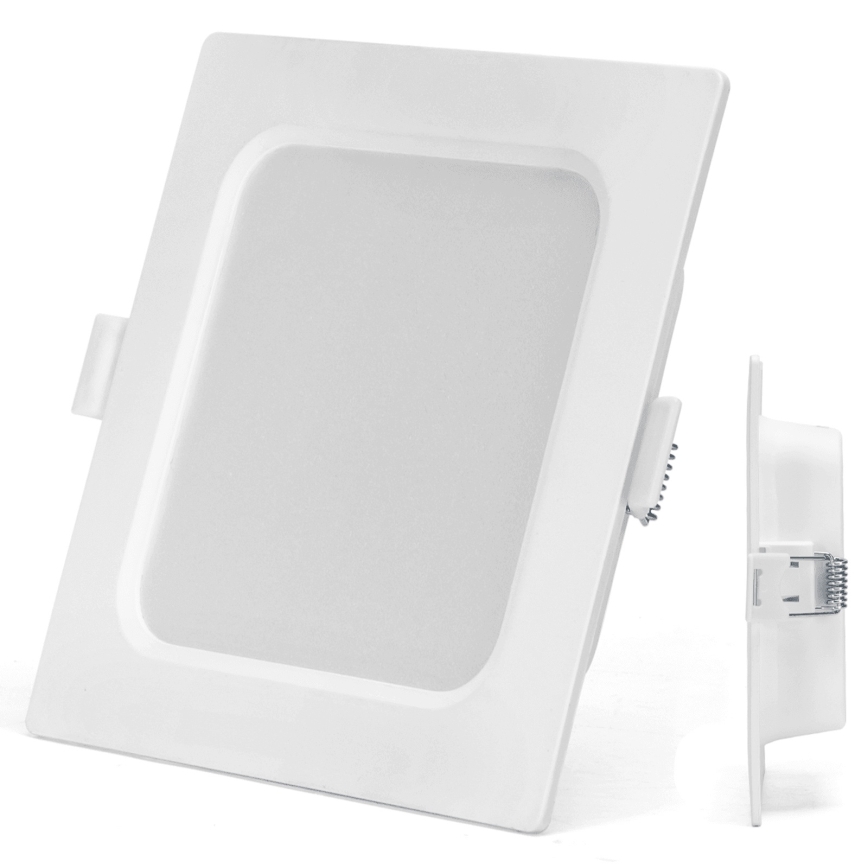 Aigostar - LED recessed ceiling light LED/6W/230V 6500K 12x12 cm white