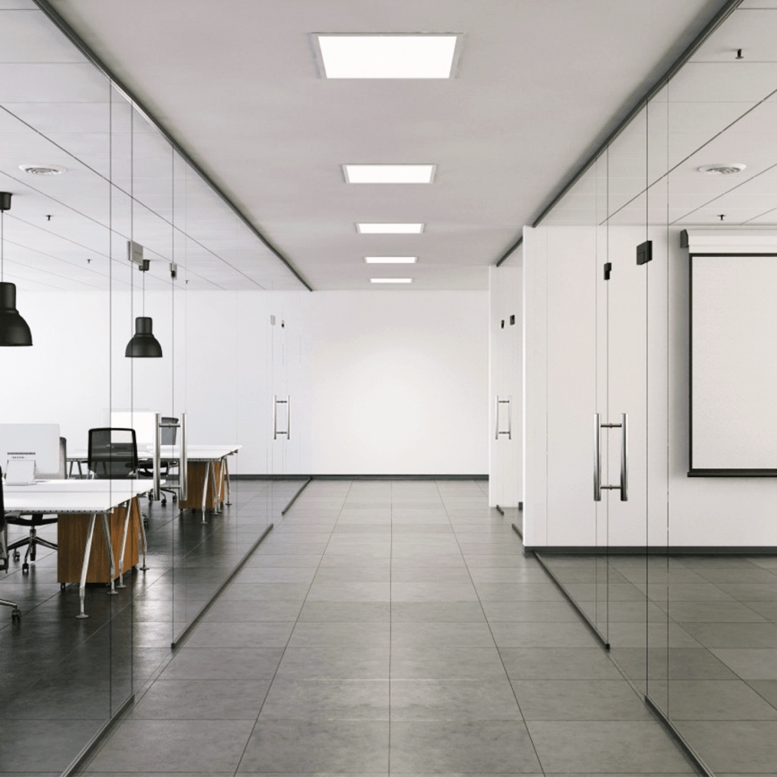 Aigostar - LED Recessed Ceiling Panel 28W/230V High Efficiency UGR19 6000K 59.5 x 59.5 cm