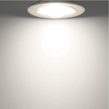 Aigostar - LED Recessed light LED/21W/230V d. 20 cm 6000K white