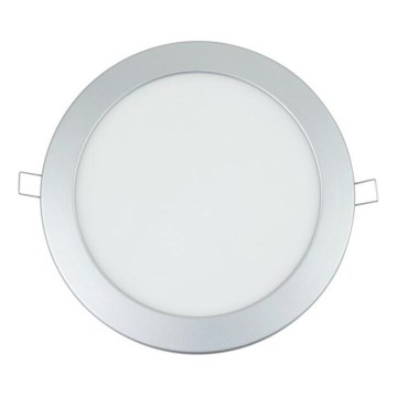 Aigostar - LED Recessed light ULTRATHIN LED/20W/230V 3000K matte chrome