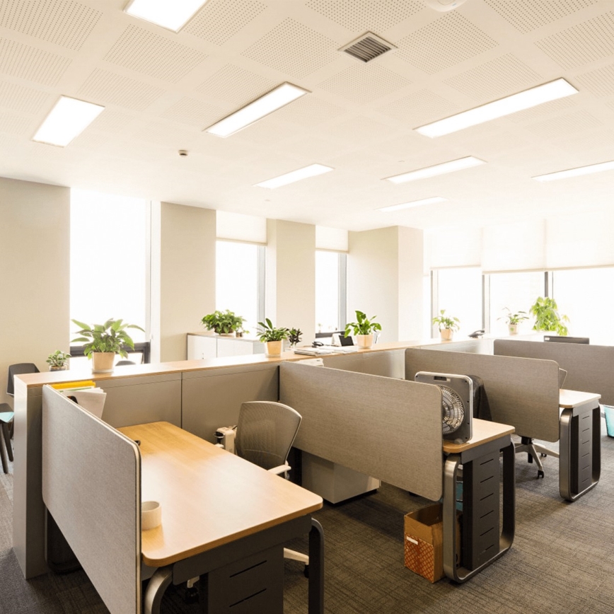 Aigostar - LED Recessed panel LED/28W/230V 120x30 cm 3000K