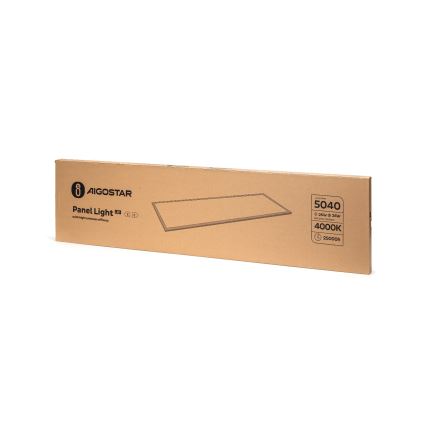 Aigostar - LED Recessed panel LED/28W/230V 120x30 cm 4000K