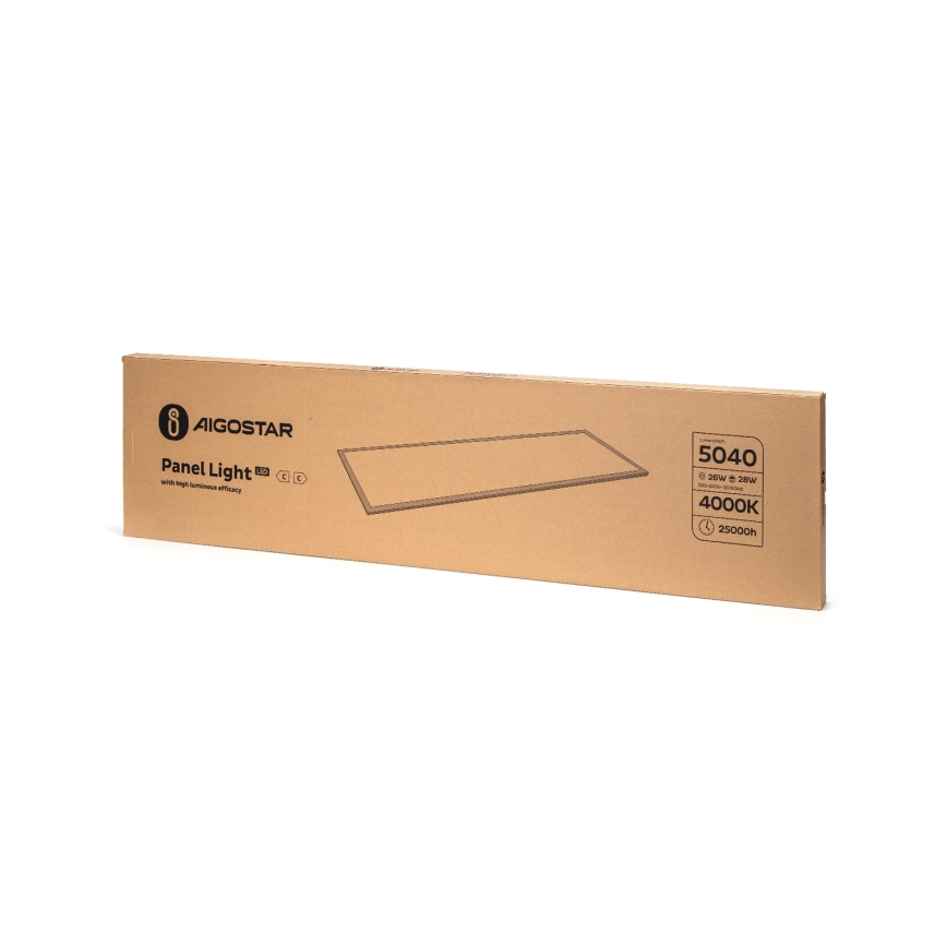 Aigostar - LED Recessed panel LED/28W/230V 120x30 cm 4000K