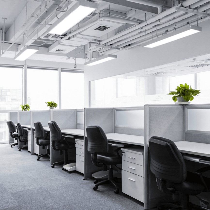 Aigostar - LED Recessed panel LED/28W/230V 120x30 cm 6000K