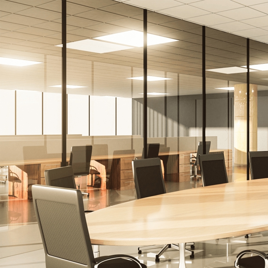 Aigostar - Recessed LED Ceiling Panel LED/28W/230V High Efficiency UGR19 3000K 59,5x59,5 cm