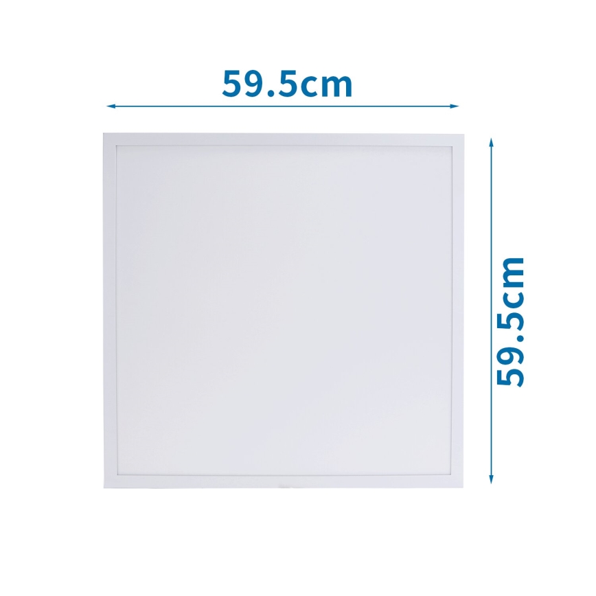 Aigostar - LED Recessed panel LED/40W/230V 6500K 60x60cm white