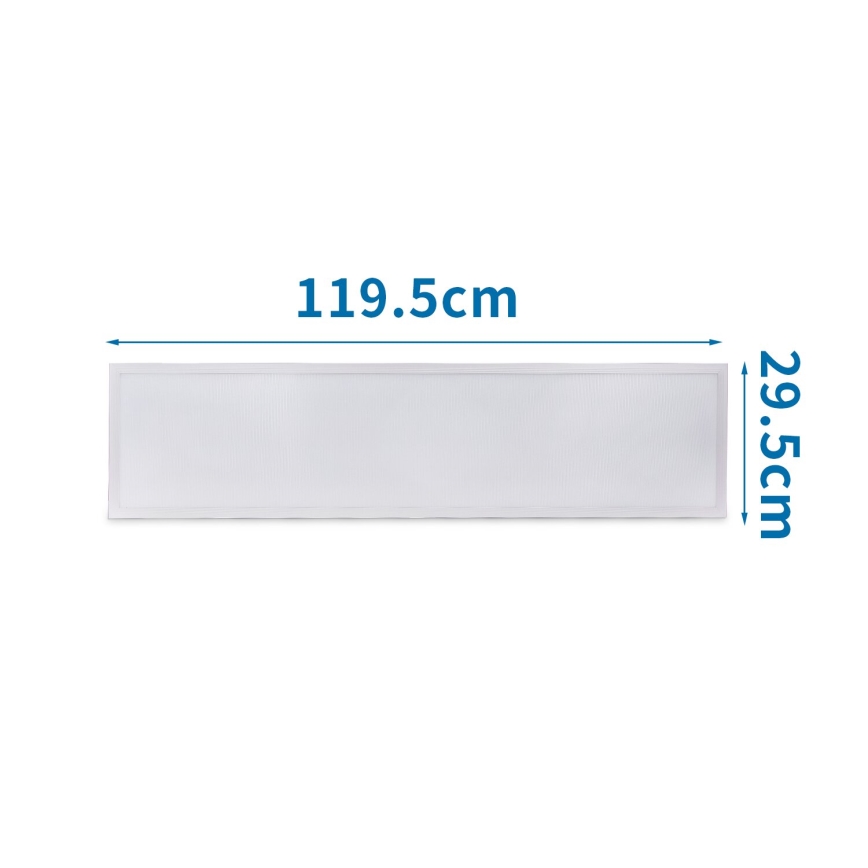 Aigostar - LED Recessed panel LED/50W/230V 4000K 120x30cm white