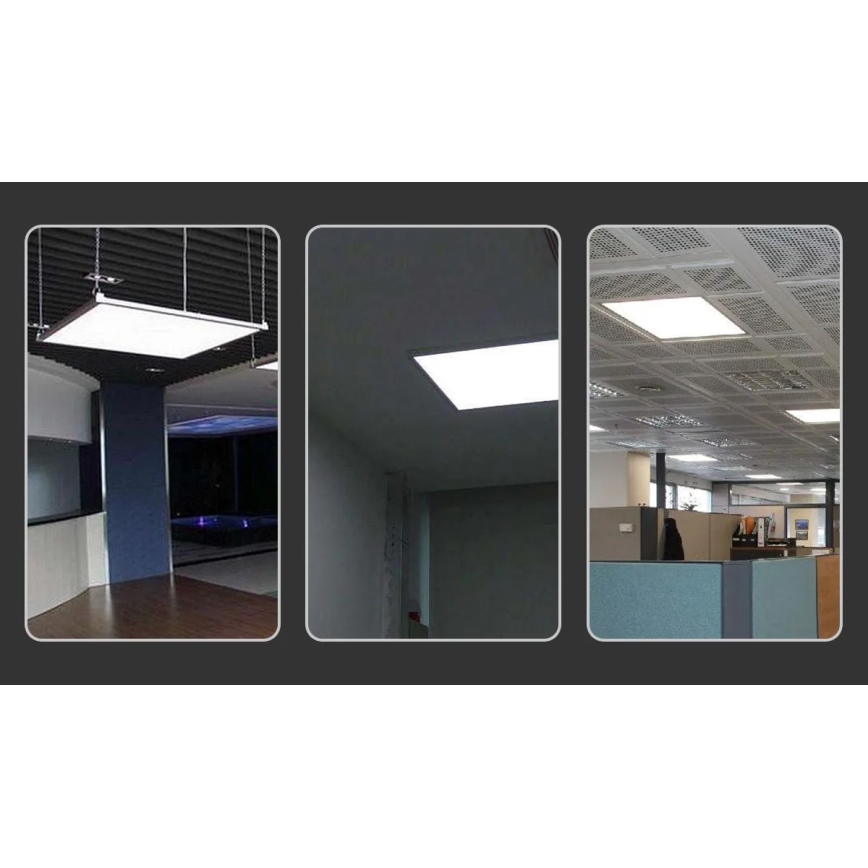 Aigostar - LED Recessed panel LED/50W/230V 60x60 cm 6000K