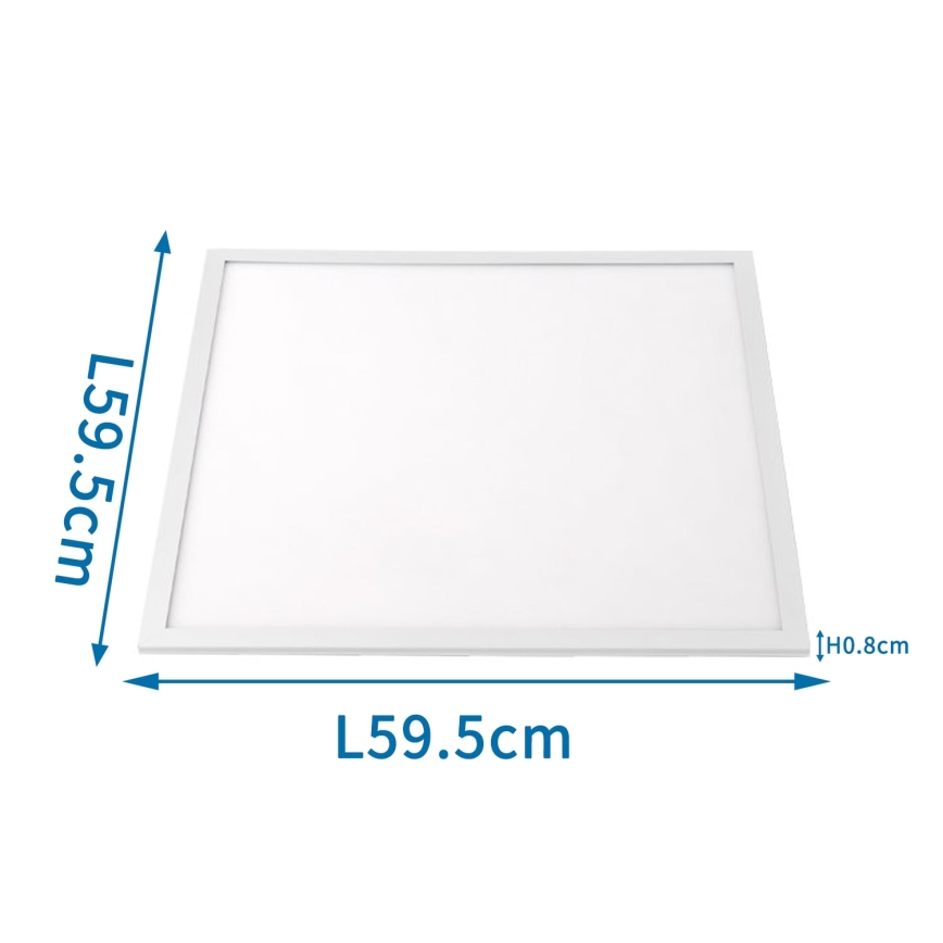 Aigostar - LED Recessed panel LED/50W/230V 60x60 cm 6000K
