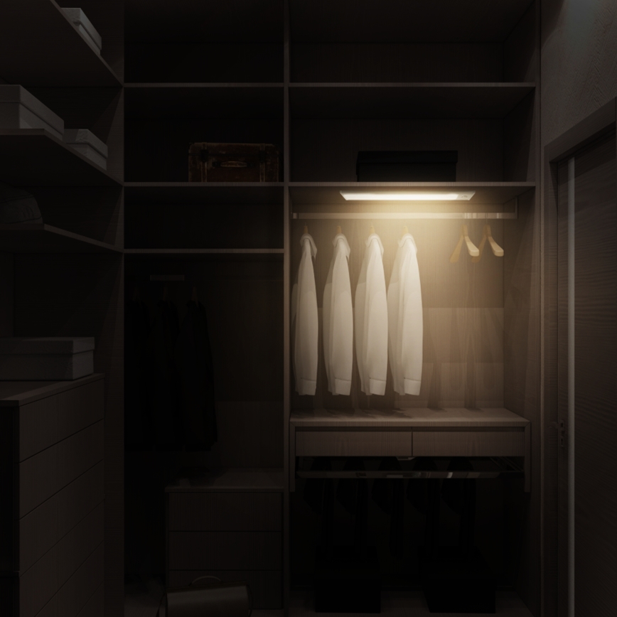 Aigostar - LED Rechargeable furniture lighting with a sensor LED/1,5W/5V 4000K