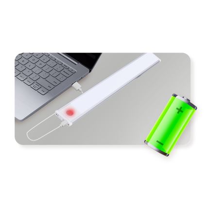 Aigostar - LED Rechargeable furniture lighting with a sensor LED/1,5W/5V 6500K
