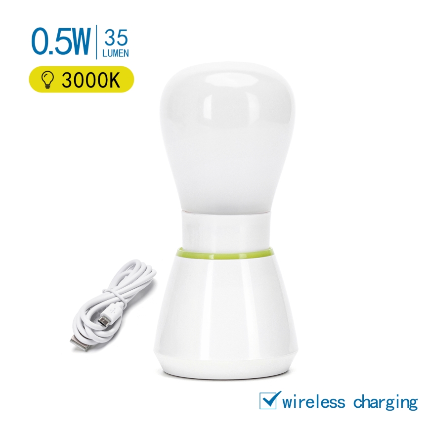 Aigostar - LED Rechargeable night light LED/0,5W/5V 3000K