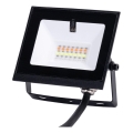 Aigostar - LED RGB Dimmable Floodlight LED/20W/230V IP65 + remote control