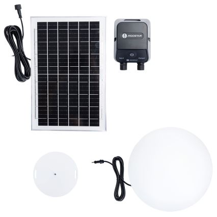 Aigostar - LED RGB Dimmable Outdoor Lamp MESH LED/35W/3.7V 4000mAh 2700–6500K IP65 Ø 50 cm