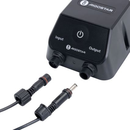 Aigostar - RGB LED Dimmable Outdoor MESH Lamp, 35W, 3.7V, 4000mAh, 2700-6500K, IP65, Ø 30 cm