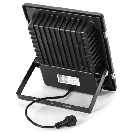 Aigostar - LED RGB Dimmable solar floodlight LED/50W/3,2V IP66 4000 mAh + remote control