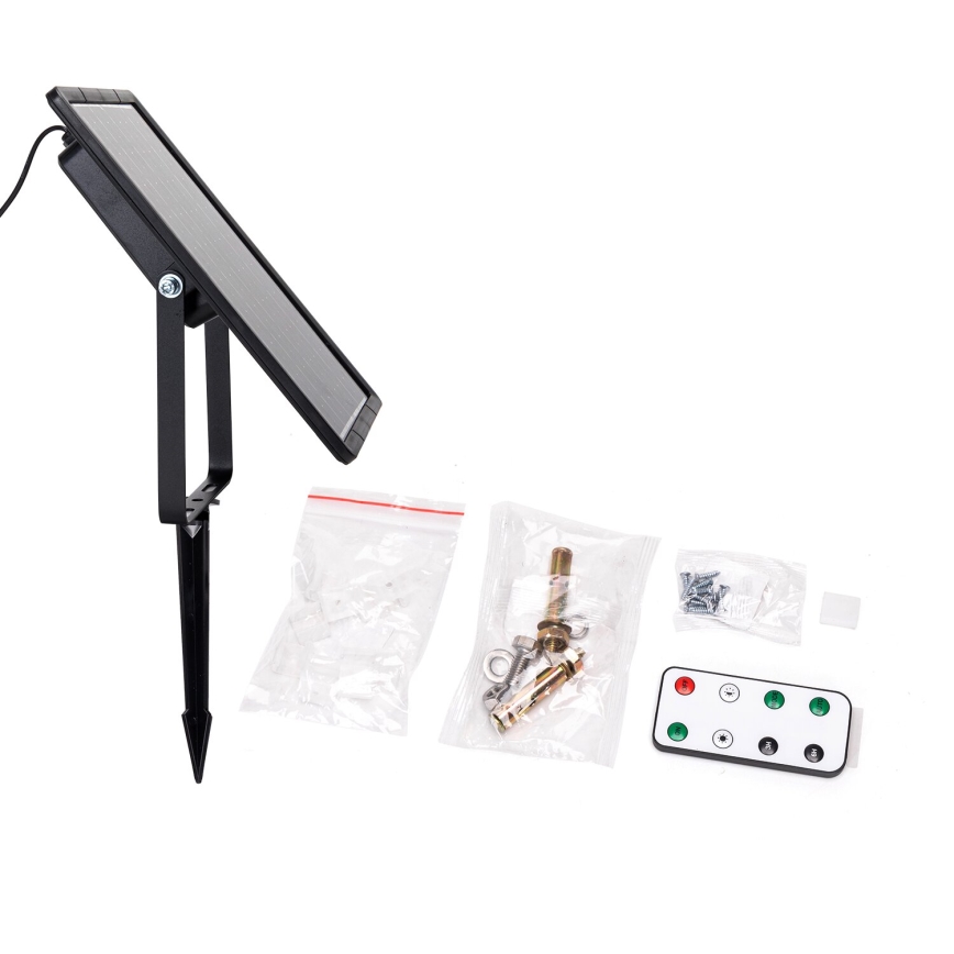 Aigostar - LED RGB Dimmable solar strip LED/10W/3,2V 10 m IP65 8000 mAh + remote control