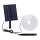 Aigostar - LED RGB Dimmable solar strip LED/5W/3,2V 5+2m IP65 4000 mAh + remote control