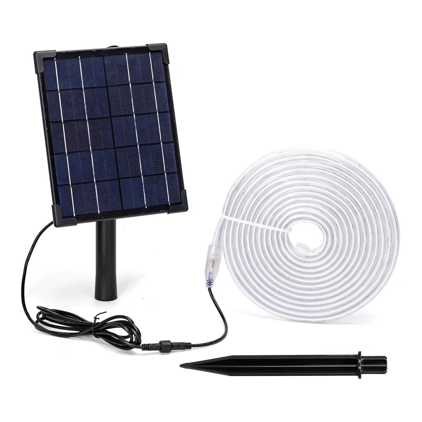 Aigostar - LED RGB Dimmable solar strip LED/5W/3,2V 5+2m IP65 + remote control