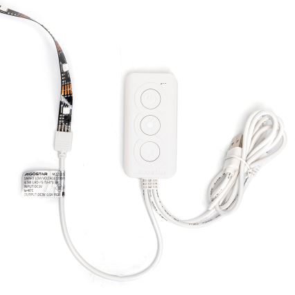 Aigostar - LED RGB Smart Dimmable strip 4x0,5m LED/4,5W/5V Wi-Fi + remote control