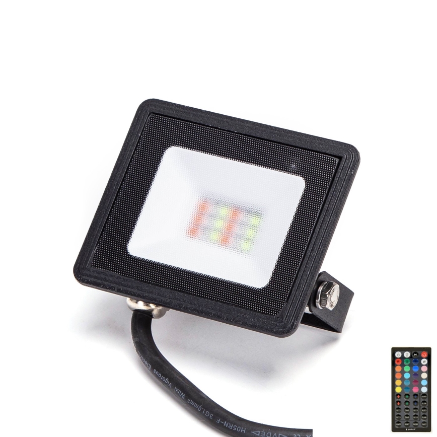Aigostar - LED RGB Floodlight LED/10W/230V IP65 + remote control