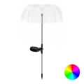 Aigostar - LED RGB Solar decorative lamp LED/0,03W/1,2V 300 mAh 70cm IP44