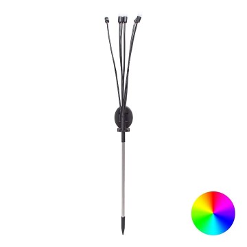 Aigostar - LED RGB Solar decorative lamp LED/0,04W/1,2V 68,5cm IP44