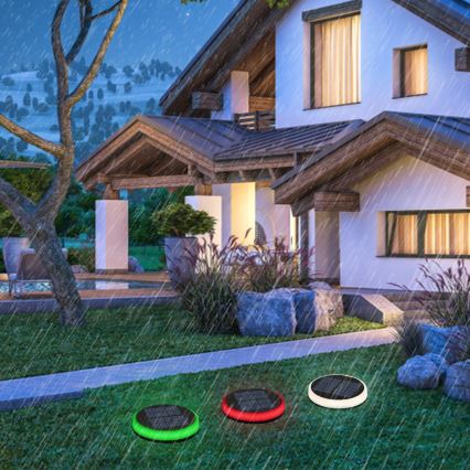 Aigostar - LED RGB Solar light LED/0,6W/3,7V IP65