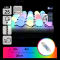 Aigostar - LED RGBIC Decorative string lights 25xLED/5W/USB 5 m multicolor