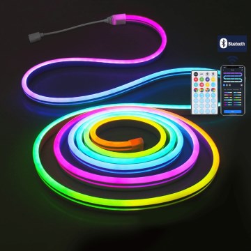 Aigostar - LED RGBICW Outdoor Christmas Light Chain, 90 LEDs, 3m, IP44 + Remote Control