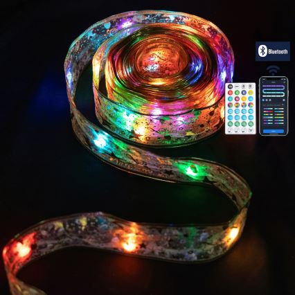 Aigostar - LED RGBICW Smart Outdoor Christmas Mesh String 100xLED 10 m IP44 + Remote Control