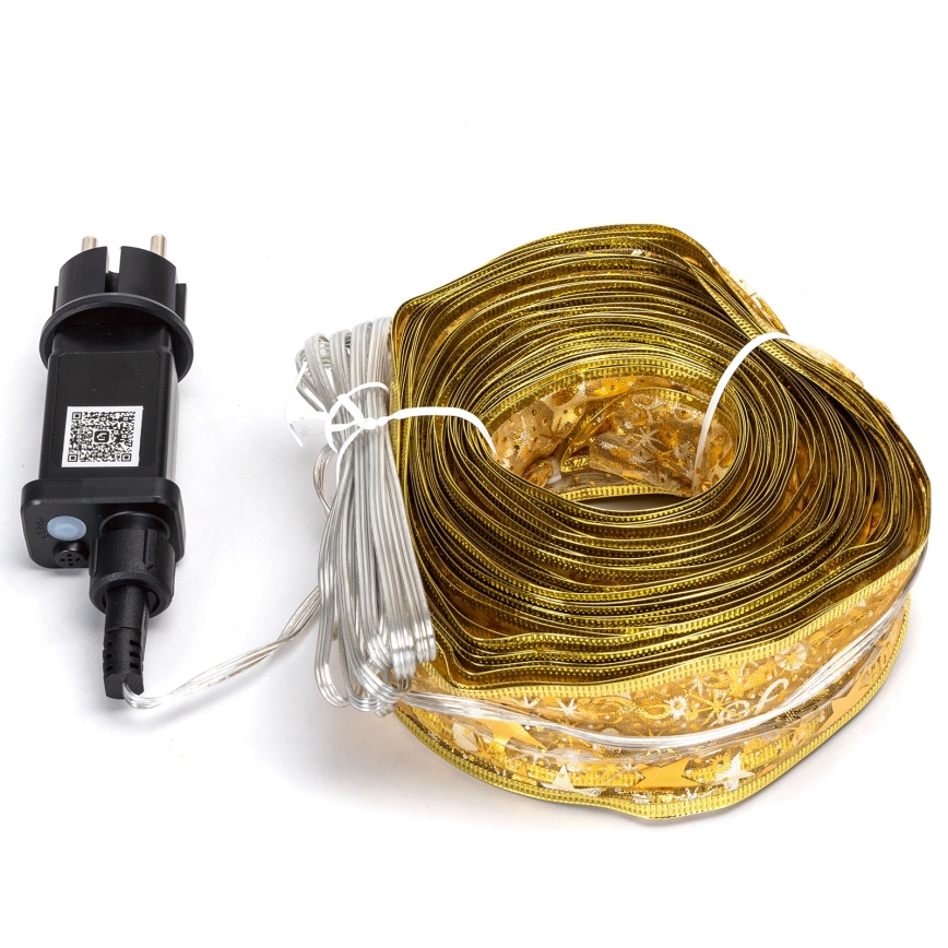 Aigostar - LED RGBICW Smart Outdoor Christmas Mesh String 100xLED 10 m IP44 + Remote Control