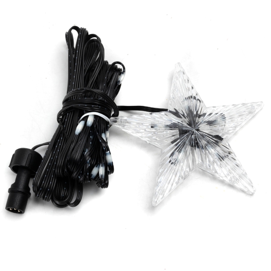 Aigostar - LED RGBICW Outdoor Christmas Light String, 50 LEDs, 5 m, IP44, with Remote Control