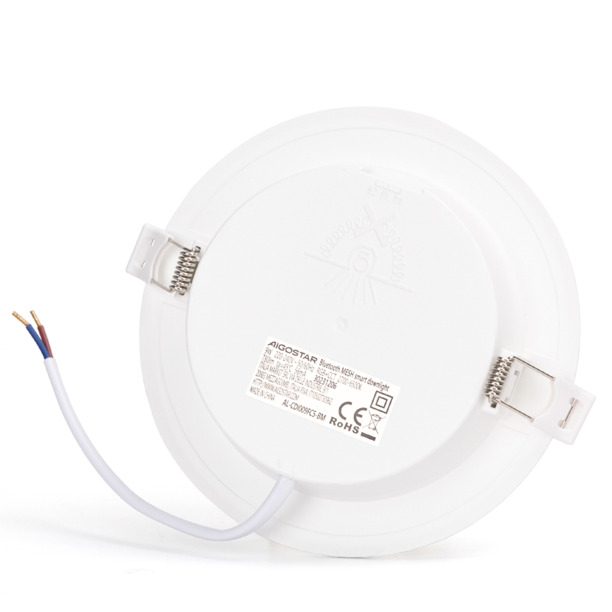 Aigostar - LED RGBW Dimmable bathroom recessed light MESH Smart LED/18W/230V 2700-6500K IP44
