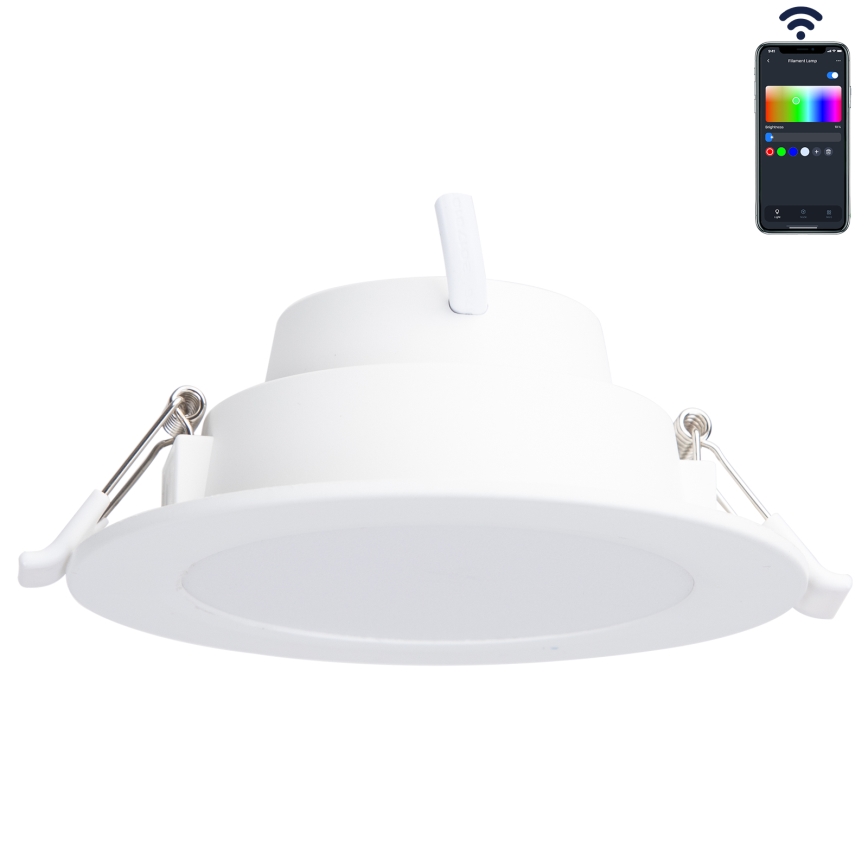 Aigostar - LED RGBW Dimmable bathroom recessed light MESH Smart LED/6W/230V 2700-6500K IP44