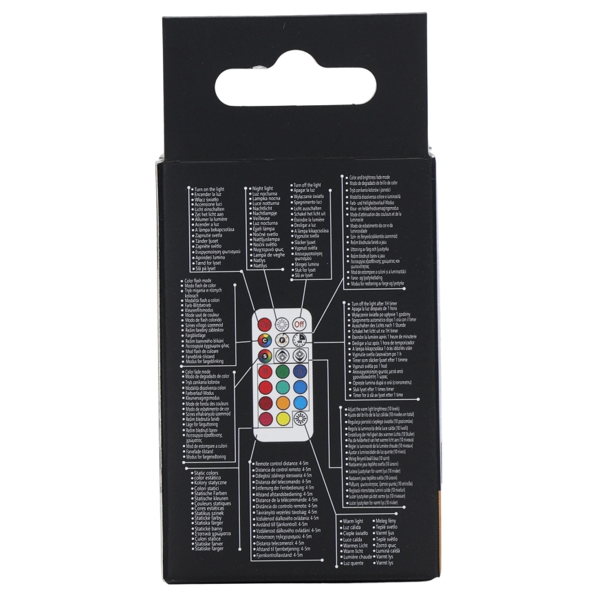 Aigostar - LED RGBW Dimmable Bulb GU10/6W/230V 3000K + Remote Control