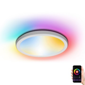 Aigostar - LED RGBW Dimmable ceiling light LED/19W/230V 2700-6500K Wi-Fi