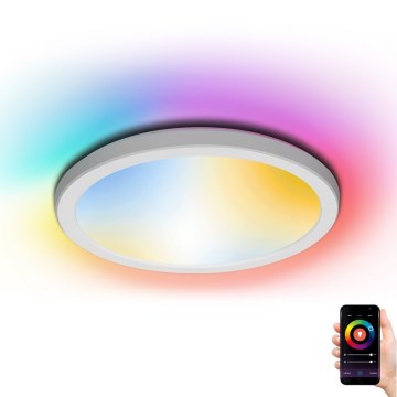 Aigostar - LED RGBW Dimmable ceiling light LED/22W/230V 2700-6500K Wi-Fi