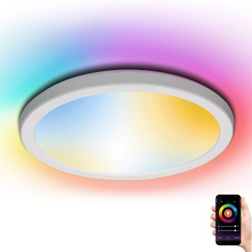 Aigostar - LED RGBW Dimmable ceiling light LED/25W/230V 2700-6500K Wi-Fi