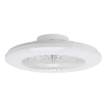 Aigostar - LED RGBW Dimmable ceiling light with a fan MESH LED/40W/230V 2700-6500K white + remote control