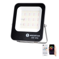 Aigostar - LED RGBW Dimmable floodlight MESH Smart LED/30W/230V 6500K IP65 + remote control