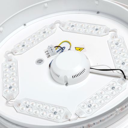 Aigostar - LED RGBW Dimmable bathroom light LED/27W/230V 40 cm Wi-Fi IP44