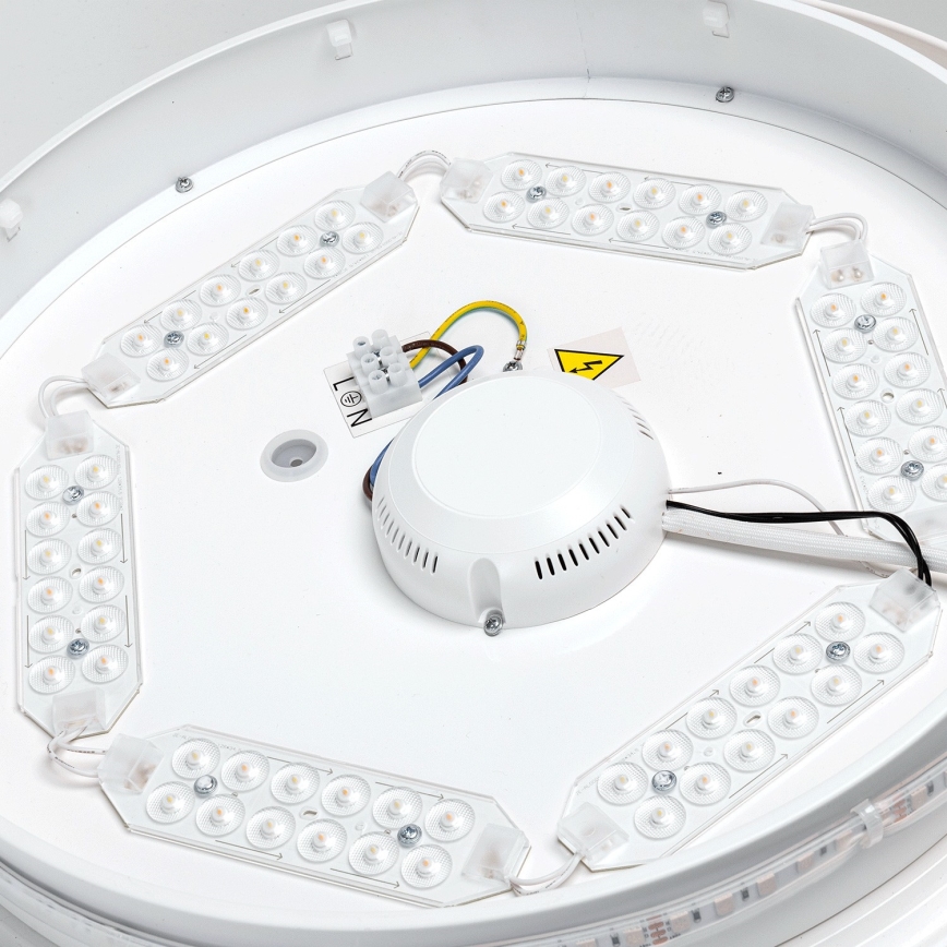Aigostar - LED RGBW Dimmable bathroom light LED/27W/230V 40 cm Wi-Fi IP44