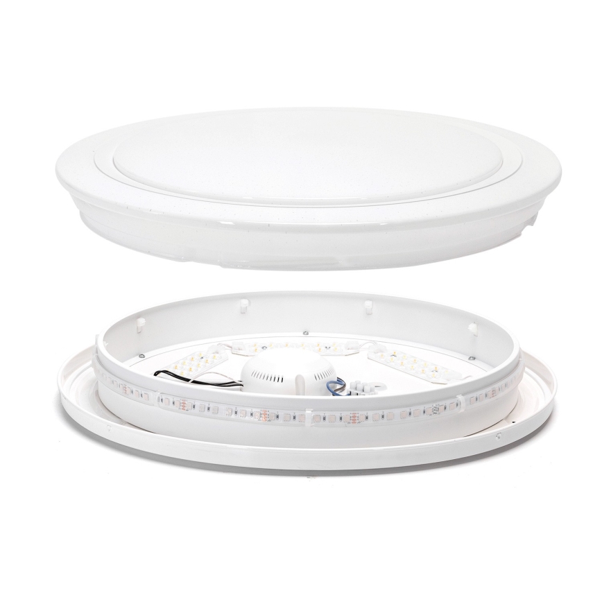 Aigostar - LED RGBW Dimmable bathroom light LED/27W/230V 40 cm Wi-Fi IP44