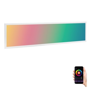 Aigostar - LED RGBW Dimmable recessed panel MESH LED/36W/230V 2700-6500K 120x30 cm